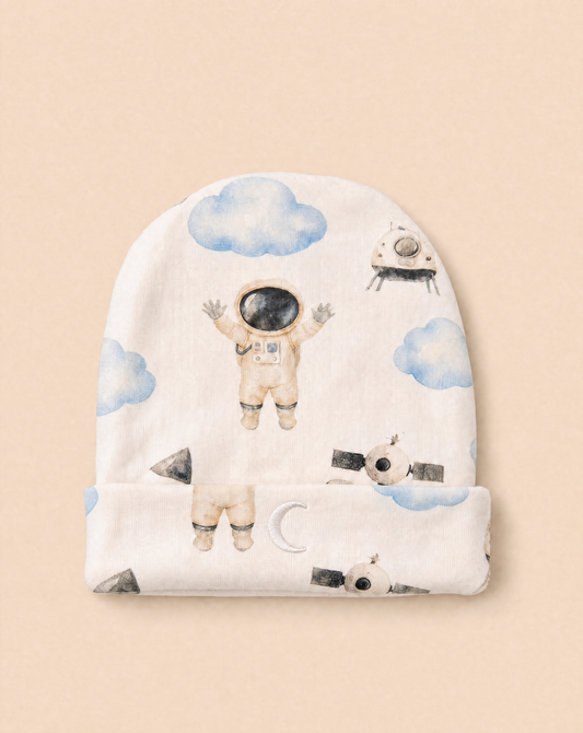 Ruimte thema newborn muts
